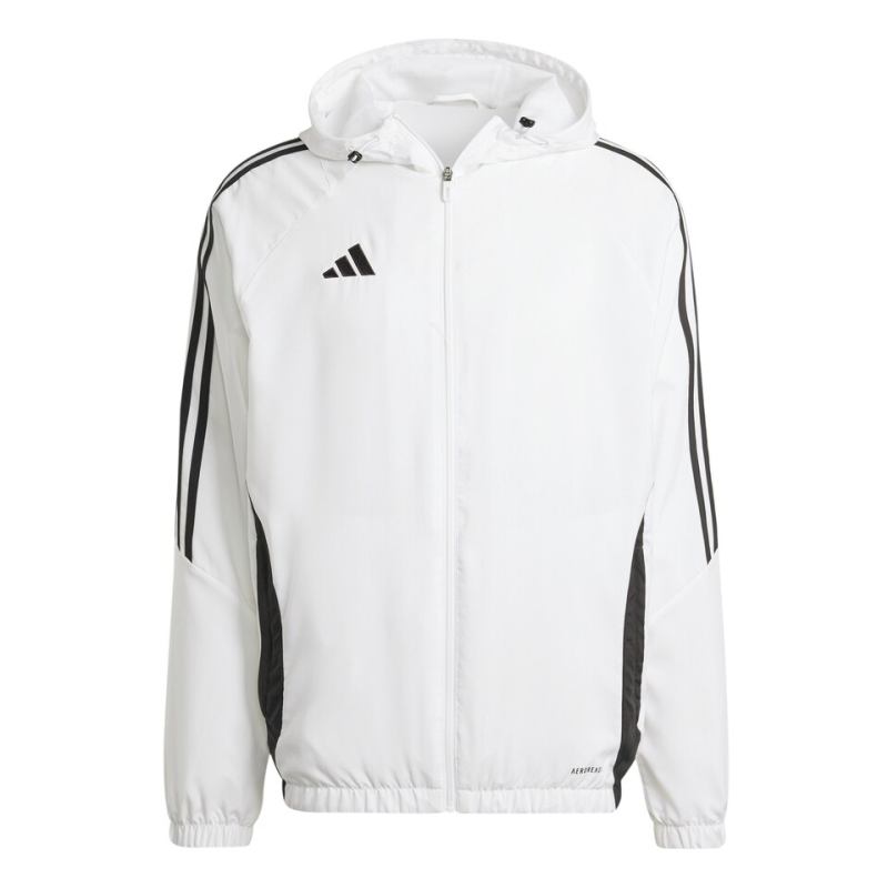 ADIDAS TIRO 24 WINDBREAKER WHITE BLACK