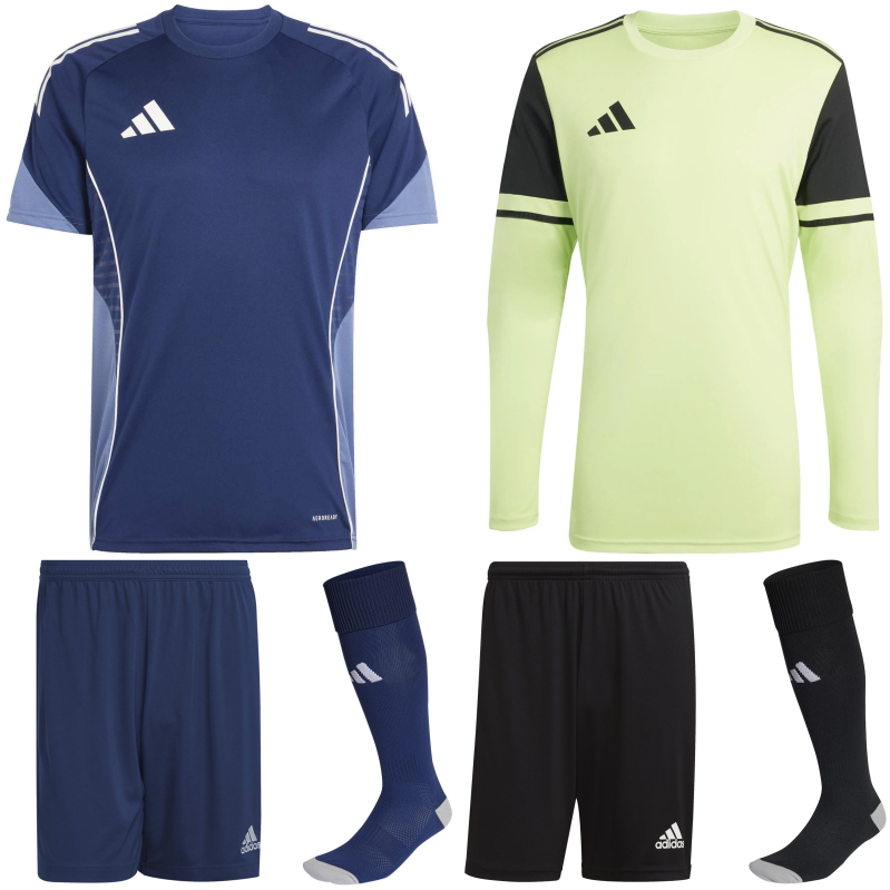 ADIDAS TIRO 25 COMPETITION KIT BUNDLE TEAM NAVY BLUE CREW BLUE