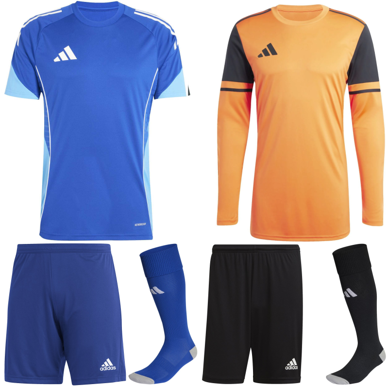 ADIDAS TIRO 25 COMPETITION KIT BUNDLE TEAM ROYAL BLUE BLUE BURST