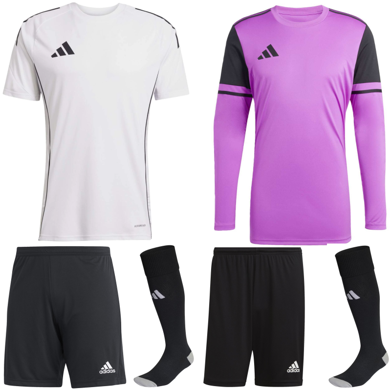 ADIDAS TIRO 25 COMPETITION KIT BUNDLE WHITE