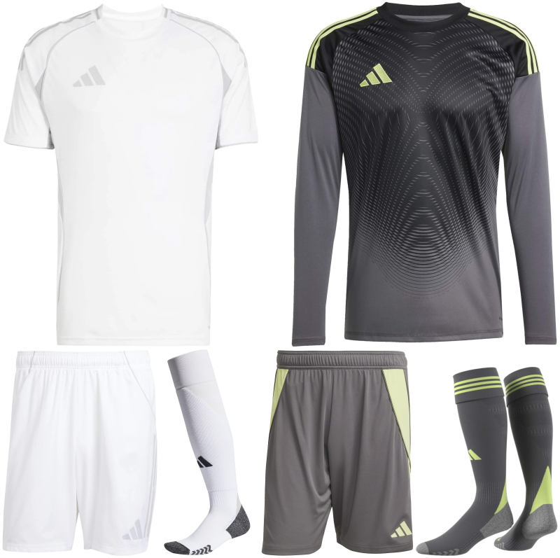 ADIDAS TIRO 25 COMPETITION MATCH ELITE KIT BUNDLE WHITE