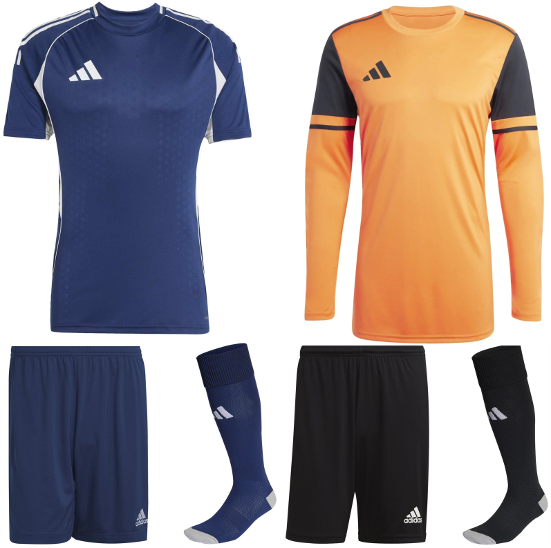 ADIDAS TIRO 25 COMPETITION MATCH KIT BUNDLE TEAM NAVY BLUE