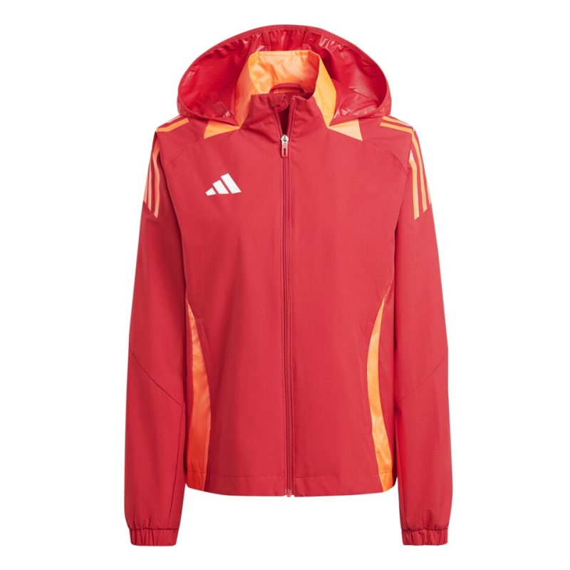 ADIDAS TIRO 24 COMPETITION ALL WEATHER JACKET WOMEN TEAM POWER RED APP Team Sport Direct