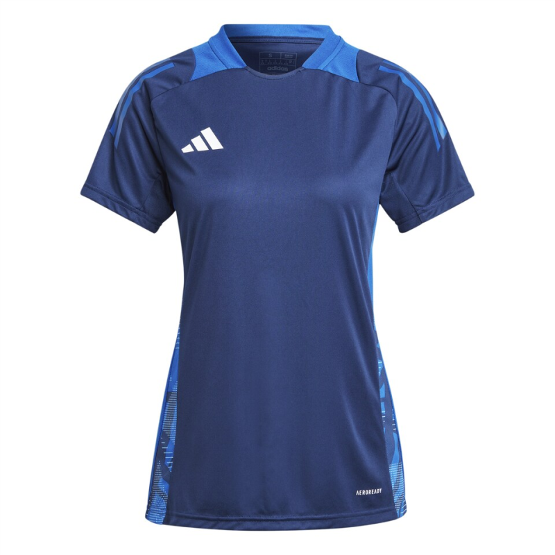 ADIDAS TIRO 24 COMPETITION JERSEY WOMEN TEAM NAVY BLUE 2 TEAM ROYAL BLUE WHITE