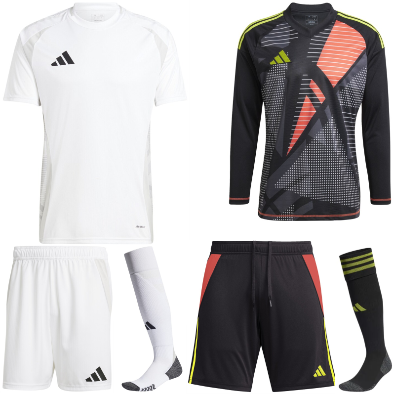 ADIDAS TIRO 24 COMPETITION MATCH ELITE KIT BUNDLE WHITE