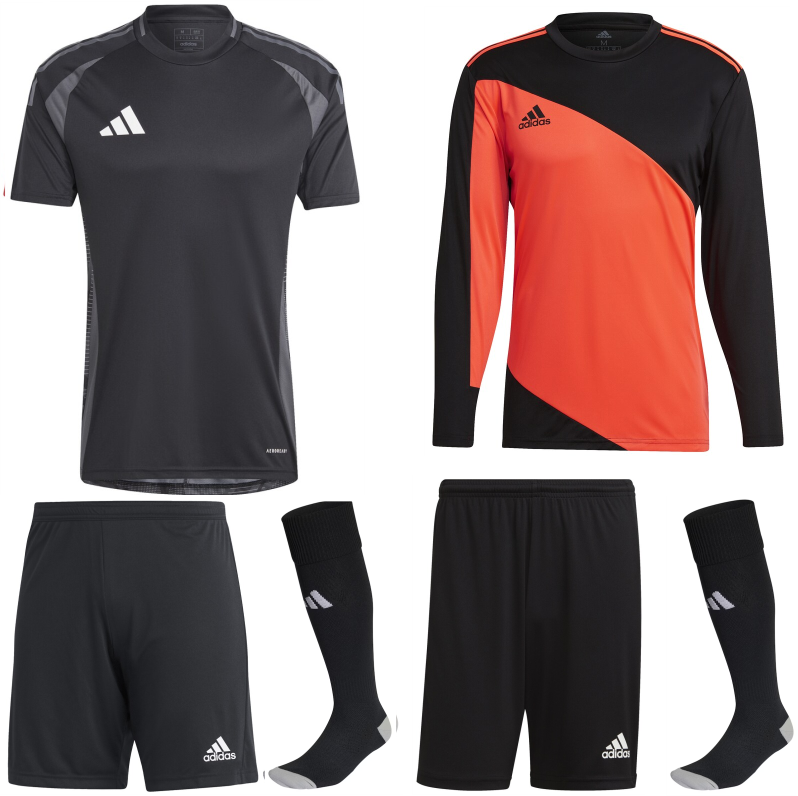 ADIDAS TIRO 24 COMPETITION MATCH KIT BUNDLE BLACK
