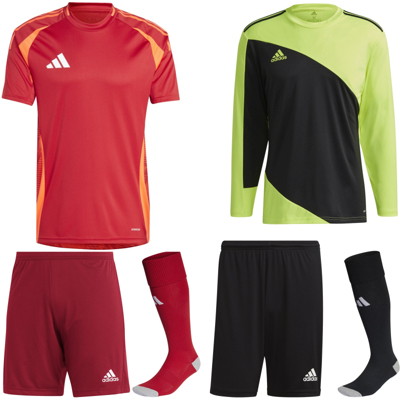 ADIDAS TIRO 24 COMPETITION MATCH KIT BUNDLE RED