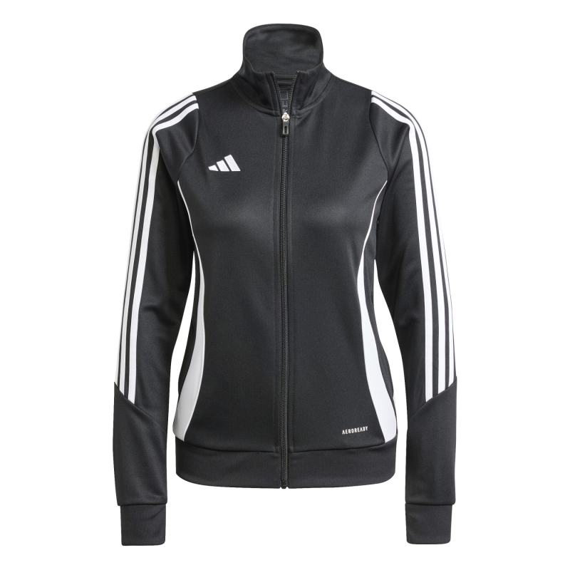 ADIDAS TIRO 24 TRAINING JACKET WOMEN BLACK WHITE