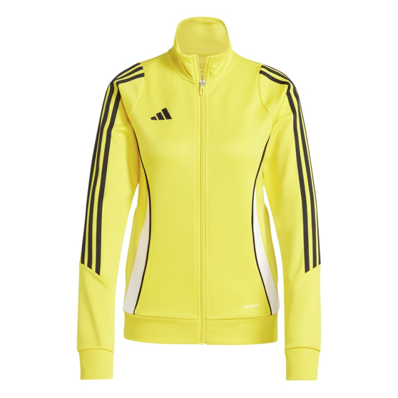 ADIDAS TIRO 24 TRAINING JACKET WOMEN TEAM YELLOW WHITE