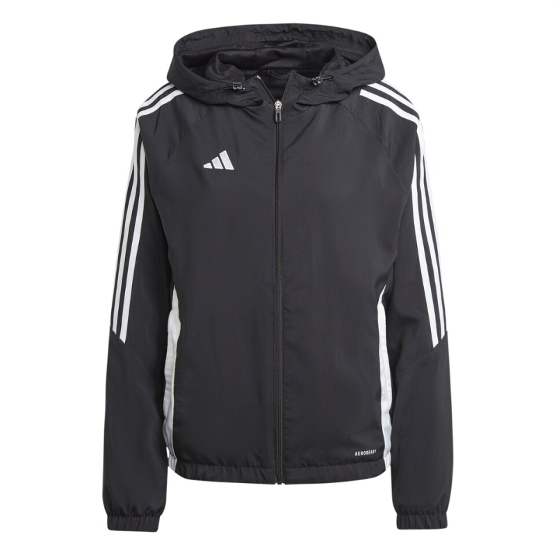 ADIDAS TIRO 24 WINDBREAKER WOMEN BLACK WHITE