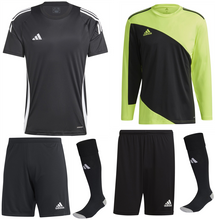 Load image into Gallery viewer, ADIDAS TIRO 24 KIT BUNDLE BLACK
