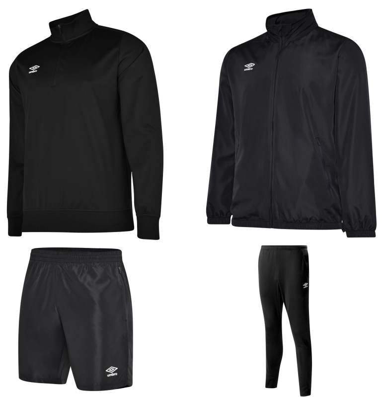 Umbro Club Essential Training Bundle Black