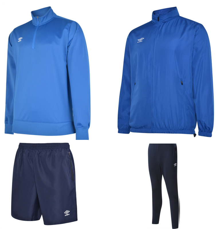 Umbro Club Essential Training Bundle Blue