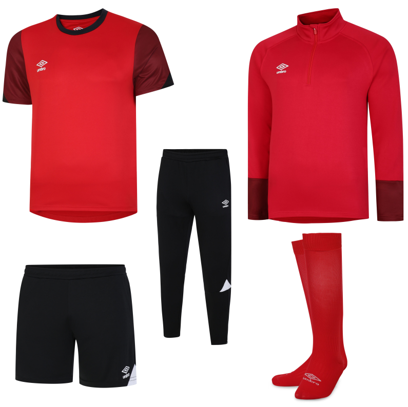 Umbro Total Training Bundle Red