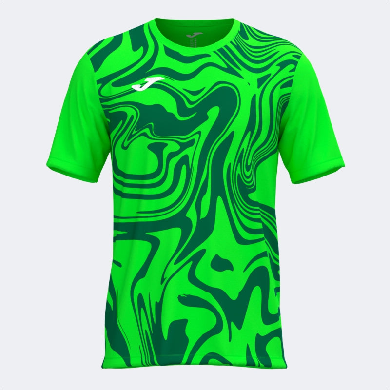 Joma Lion II SS Jersey Green Fluor