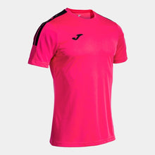 Load image into Gallery viewer, Joma Olimpiada SS Jersey Raspberry/Black
