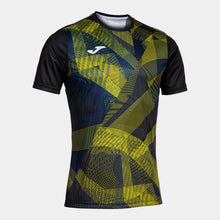 Load image into Gallery viewer, Joma Proteam SS Jersey Black/Yellow/Dark Navy/Anthracite
