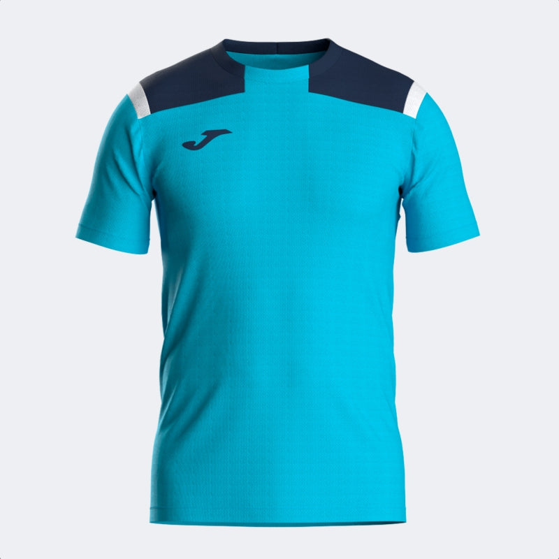 Joma Toledo SS Jersey Turquoise Fluor/Dark Navy