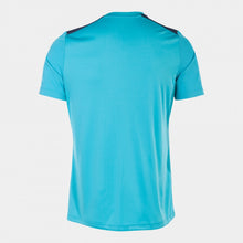 Load image into Gallery viewer, JOMA CHAMPIONSHIP VII SS JERSEY TURQUOISE FLUOR/DARK NAVY
