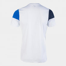 Load image into Gallery viewer, JOMA CREW V SS JERSEY WHITE/ROYAL/NAVY
