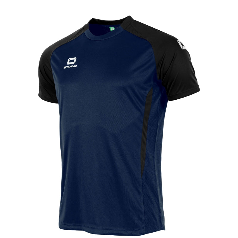 Stanno Stadio SS Football Shirt Navy/Black