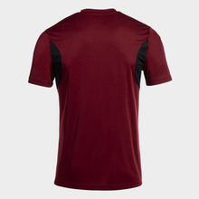 Load image into Gallery viewer, Joma Winner III SS Jersey Wine/Black
