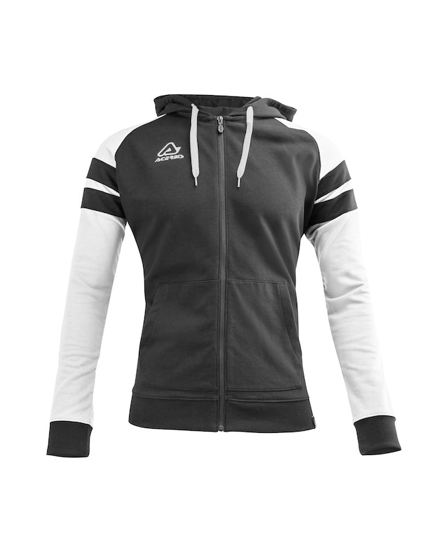 ACERBIS KEMARI HOODIE BLACK WHITE