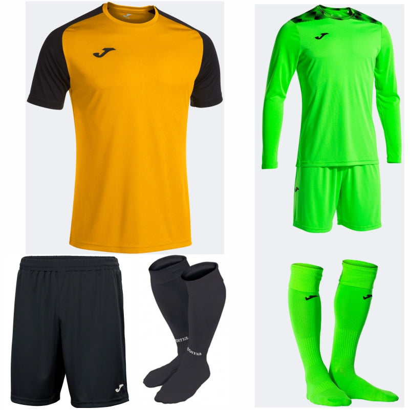 JOMA ACADEMY IV SS KIT BUNDLE AMBER/BLACK