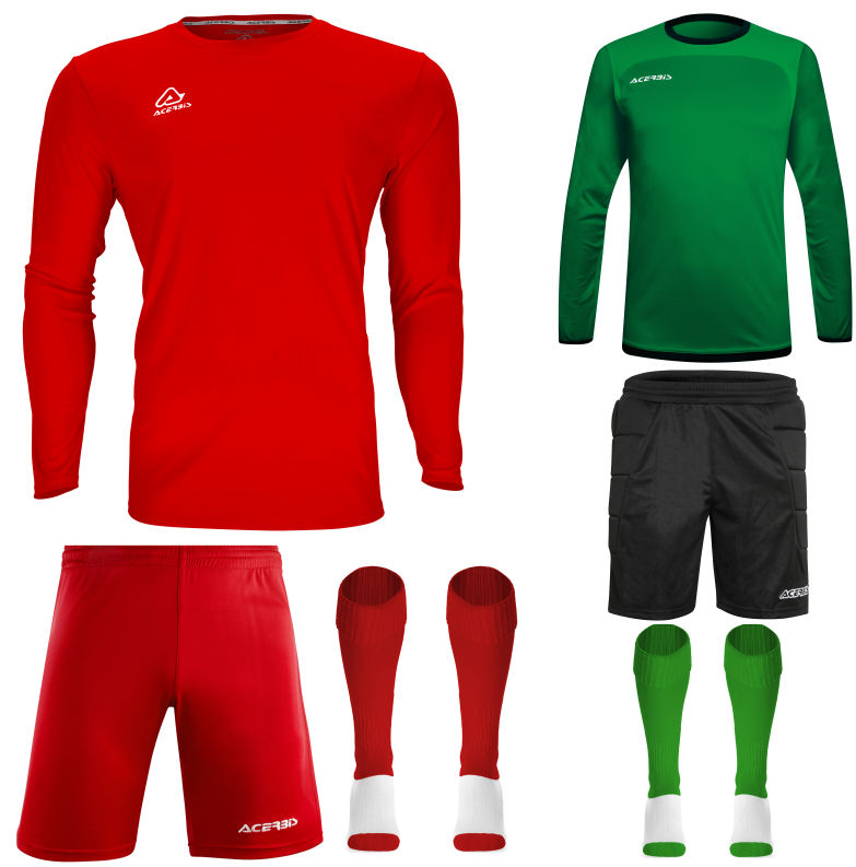 ACERBIS MIDA LS KIT BUNDLE RED