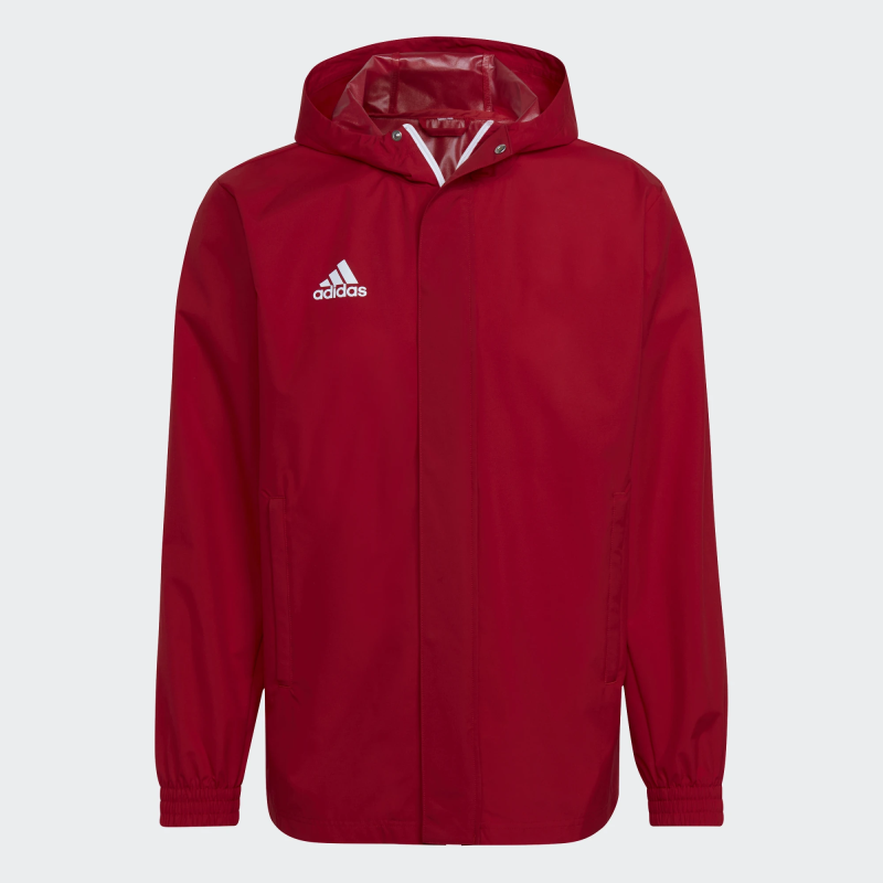 ADIDAS ENTRADA 22 ALL WEATHER JACKET TEAM POWER RED