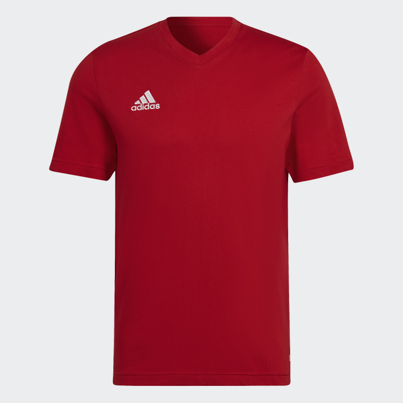 ADIDAS ENTRADA 22 TEE TEAM POWER RED Team Sport Direct