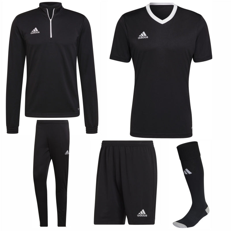 ADIDAS ENTRADA 22 TRAINING BUNDLE BLACK