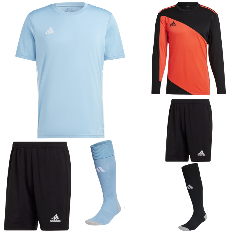 ADIDAS TABELA 23 SS KIT BUNDLE TEAM LIGHT BLUE WHITE