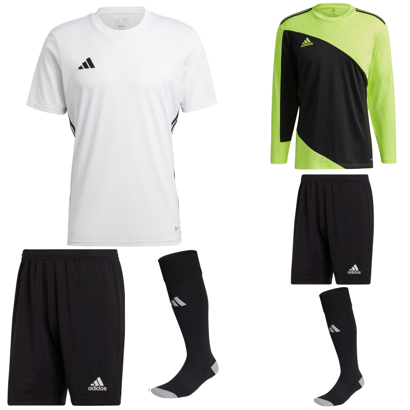 ADIDAS TABELA 23 SS KIT BUNDLE WHITE BLACK