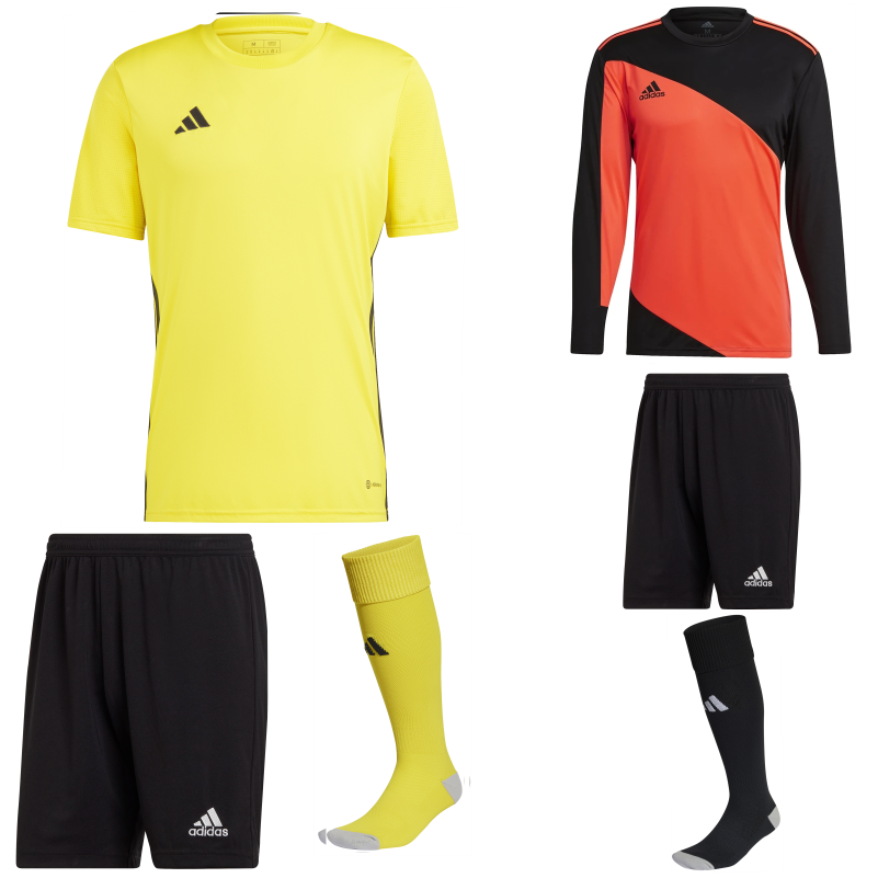 Adidas yellow set 2025