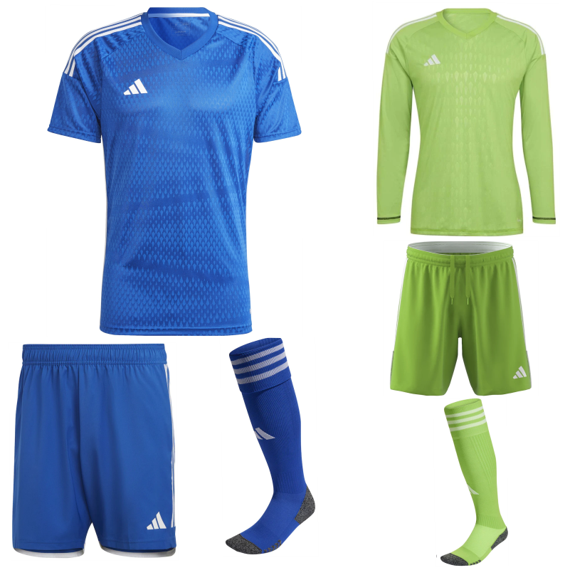ADIDAS TIRO 23 COMPETITION MATCH PREMIUM SS KIT BUNDLE TEAM ROYAL BLUE/WHITE