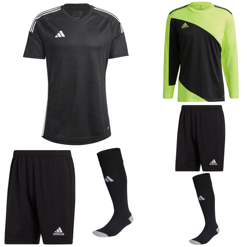 ADIDAS TIRO 23 COMPETITION MATCH SS KIT BUNDLE BLACK/WHITE