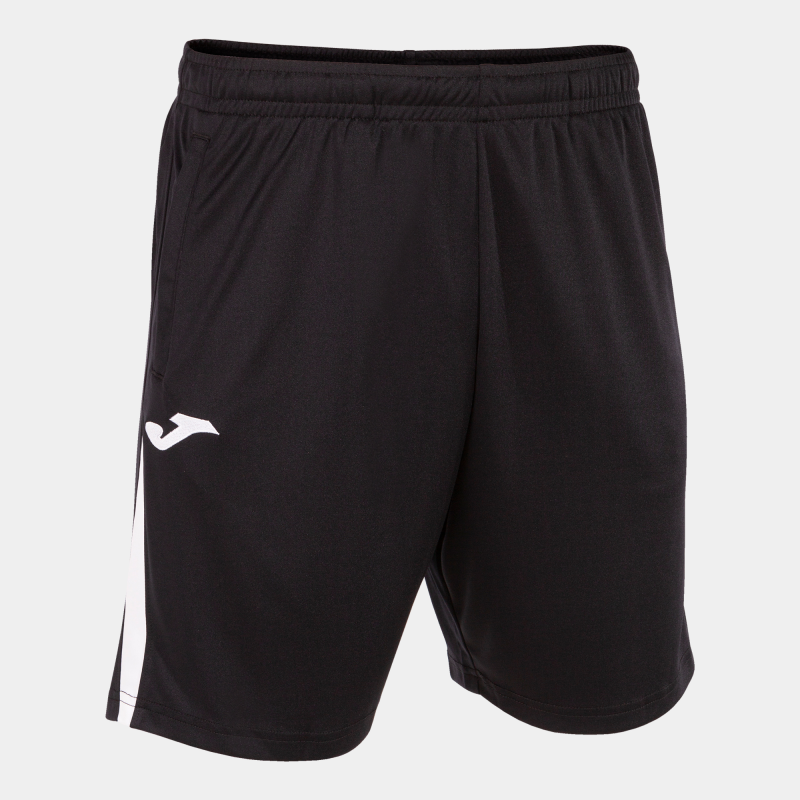 JOMA CHAMPIONSHIP VII BERMUDA SHORTS BLACK WHITE