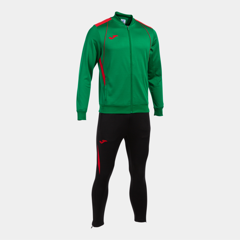JOMA CHAMPIONSHIP VII TRACKSUIT GREEN/RED/BLACK