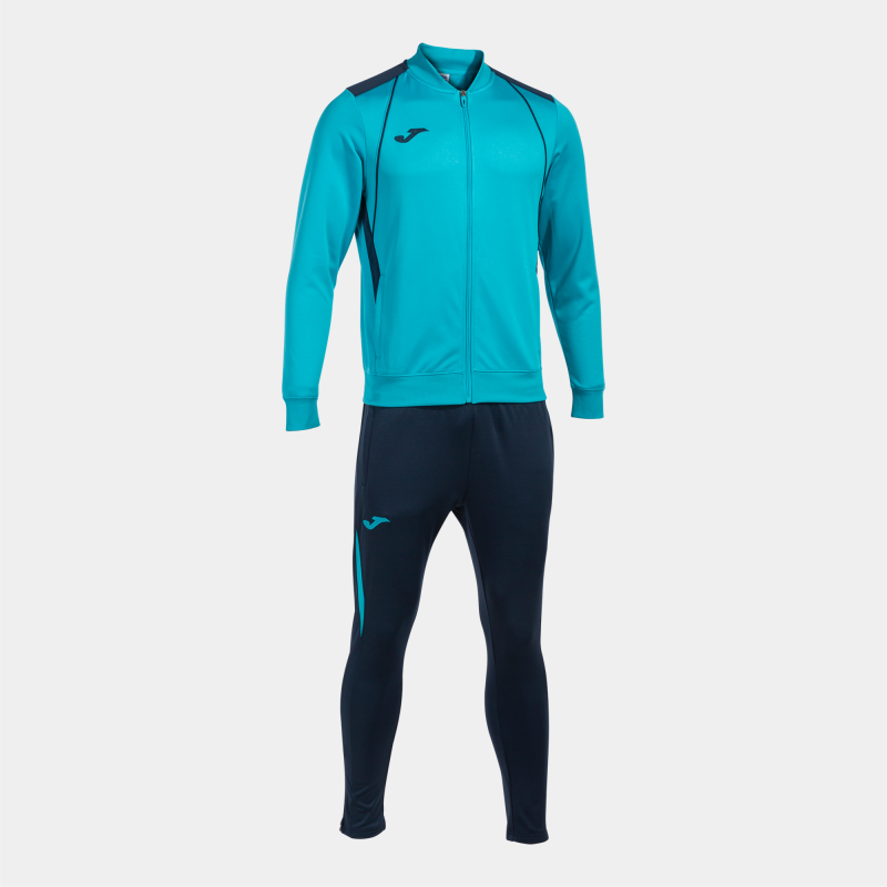 JOMA CHAMPIONSHIP VII TRACKSUIT FLUOR TURQUOISE/NAVY