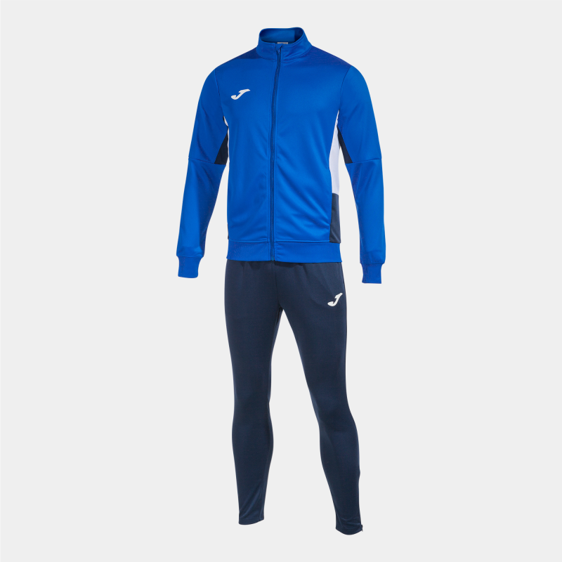 JOMA DANUBIO II TRACKSUIT DARK NAVY ROYAL WHITE