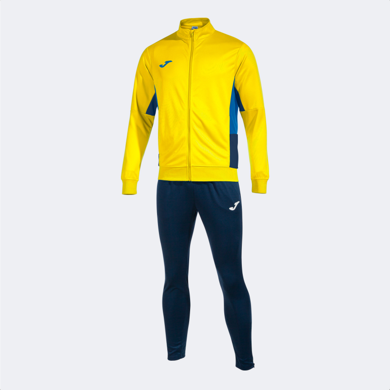 JOMA DANUBIO II TRACKSUIT DARK NAVY YELLOW ROYAL