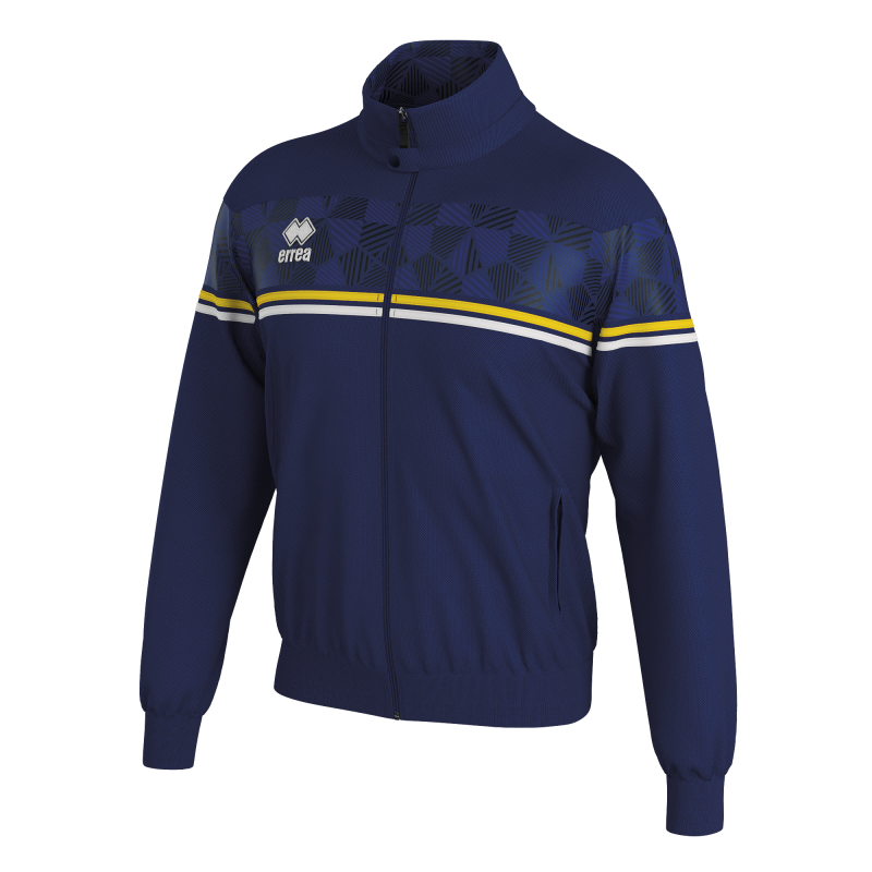 ERREA DONOVAN FULL ZIP JACKET NAVY/YELLOW/WHITE