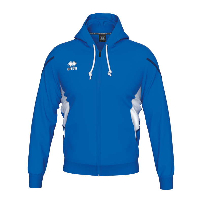 ERREA CLANCY FULL ZIP HOODY BLUE WHITE NAVY