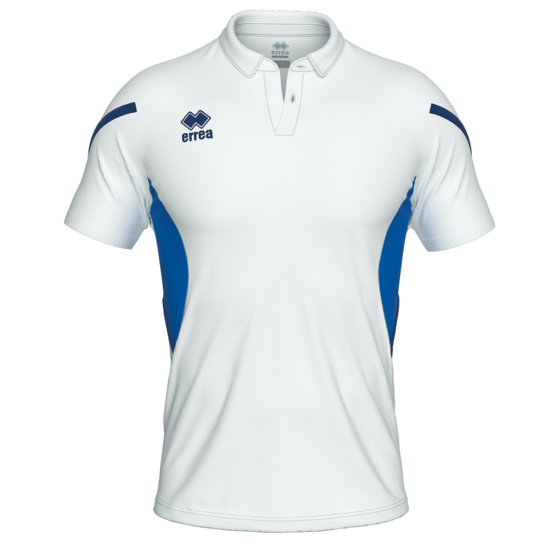 ERREA CLARK POLO WHITE BLUE NAVY