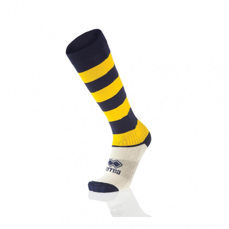 Errea Zone Socks Navy/Yellow
