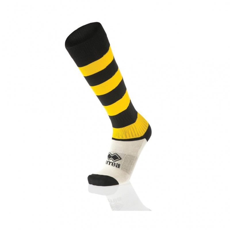 Errea Zone Socks Black/Yellow