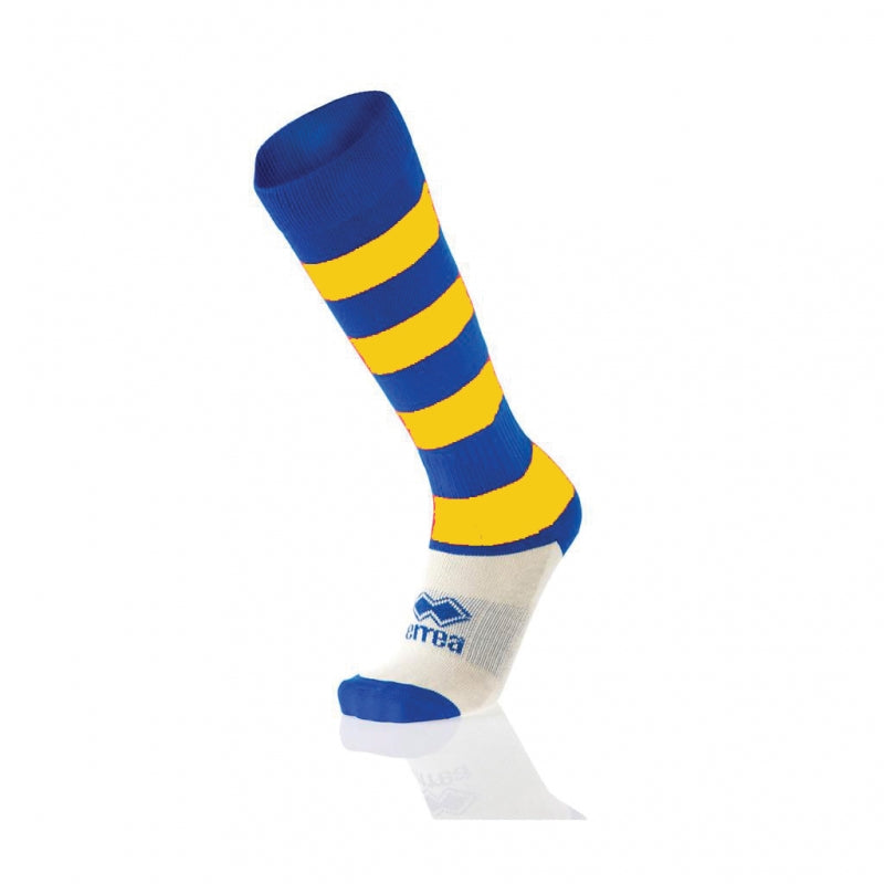 Errea Zone Socks Blue/Yellow