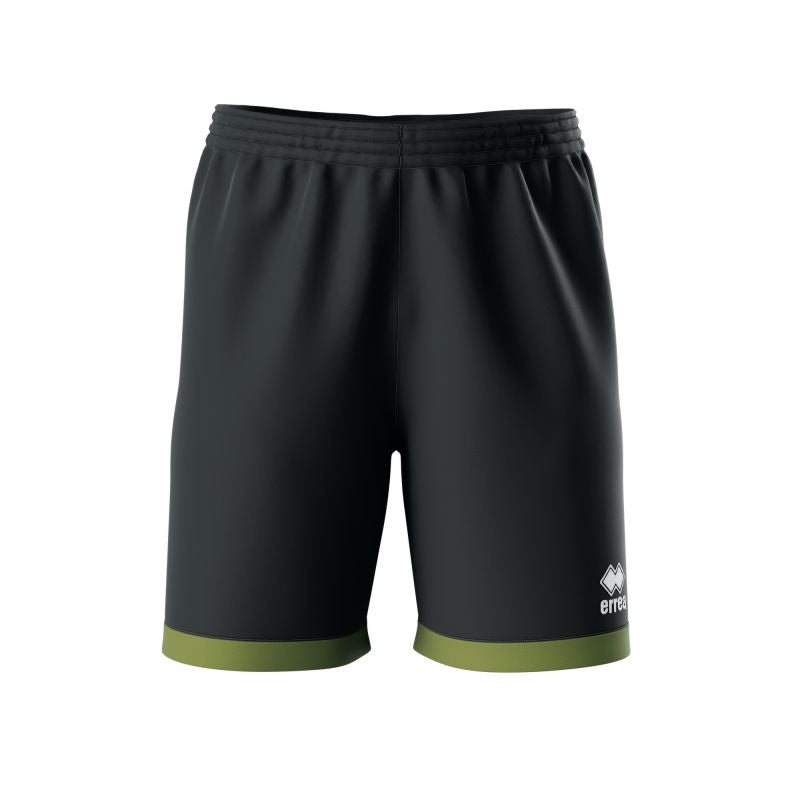 ERREA BARNEY SHORT BLACK MILITARY GREEN Team Sport Direct