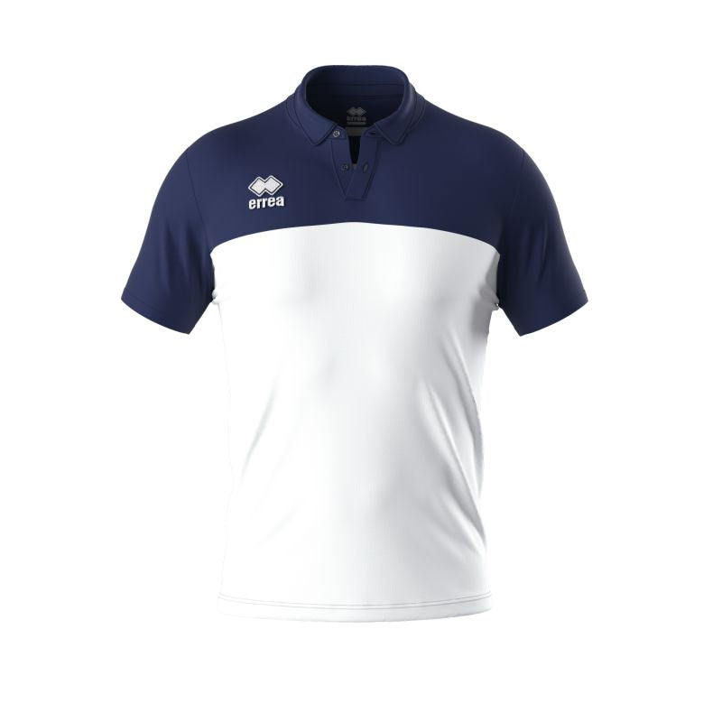 ERREA BOB POLO WHITE NAVY
